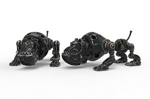 Cyborg Robot Dog