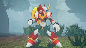 ZERO from Megaman model
