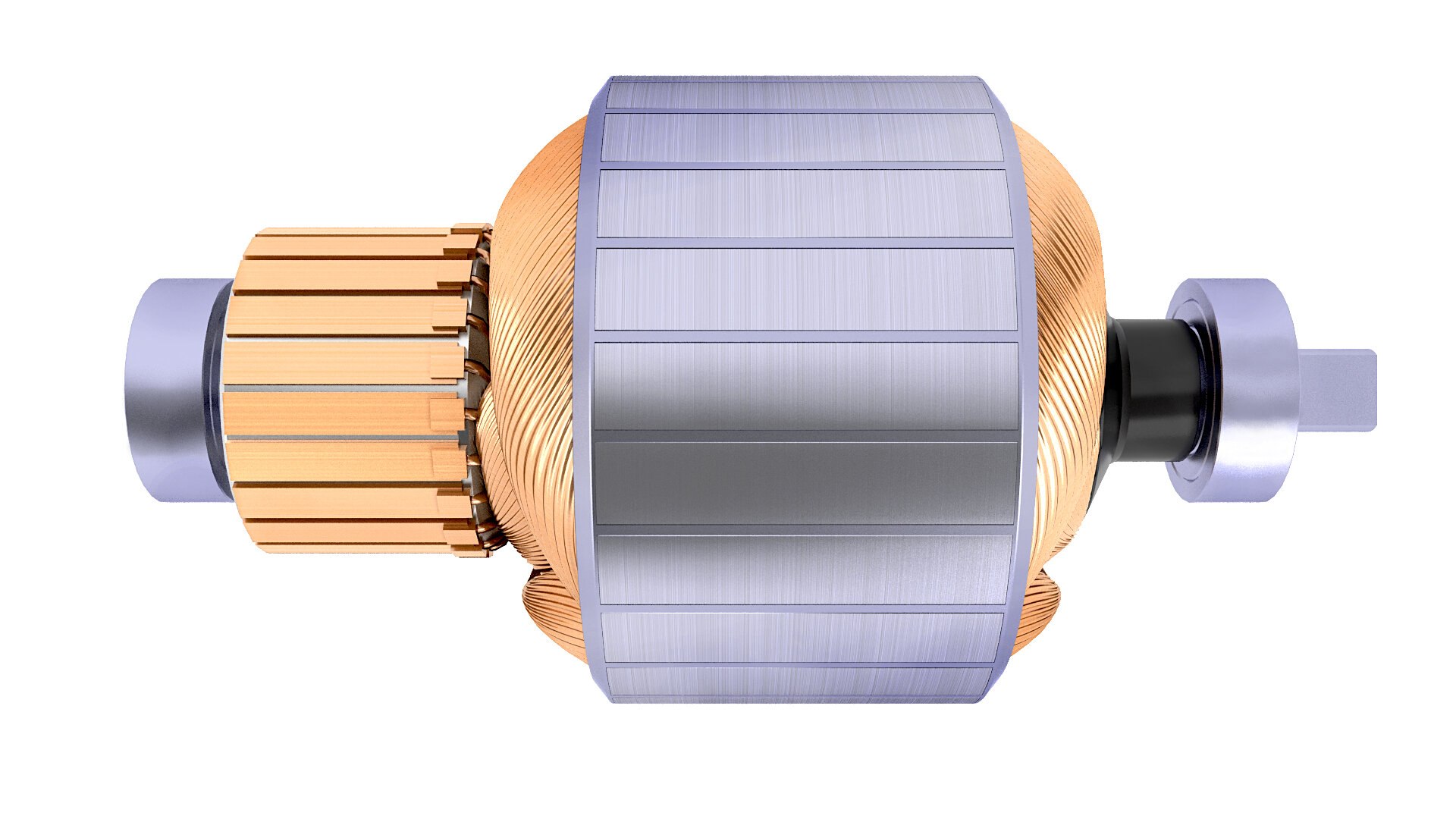 Rotor Electric Motor 3D Model TurboSquid 1679890
