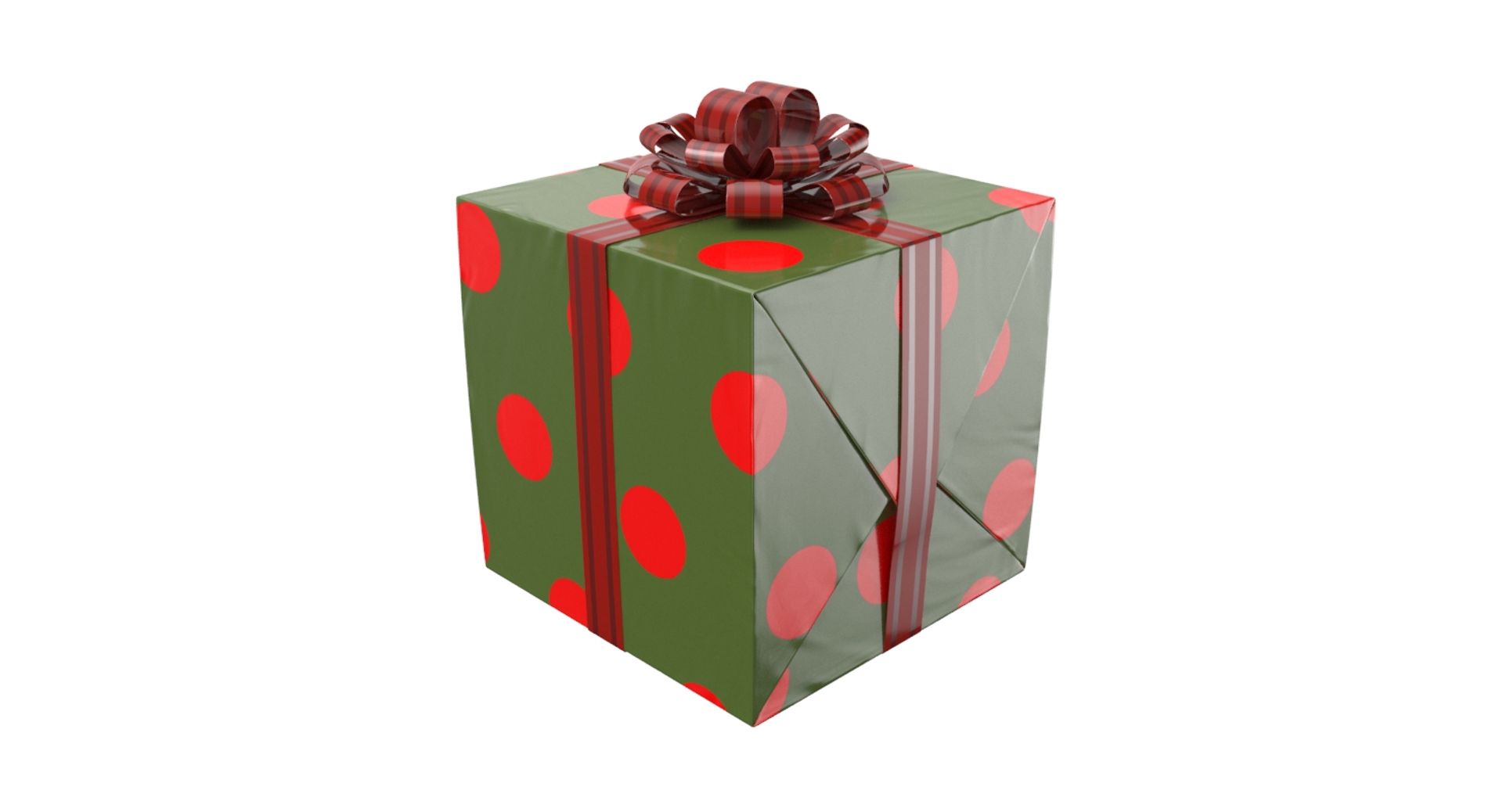 Real Gift Box 3D Model - TurboSquid 1352875