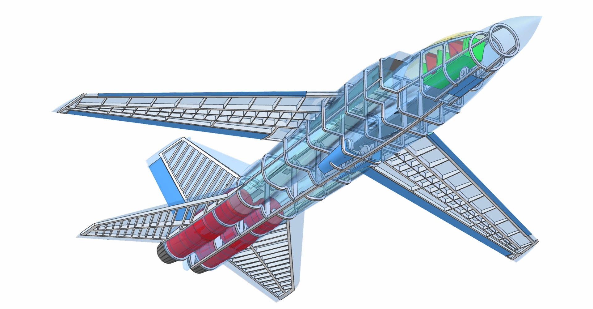 Italian tornado aircraft solid 3D - TurboSquid 1425365