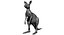 kangaroo fur hair 3D