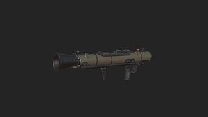 Bazooka 3D Model 001
