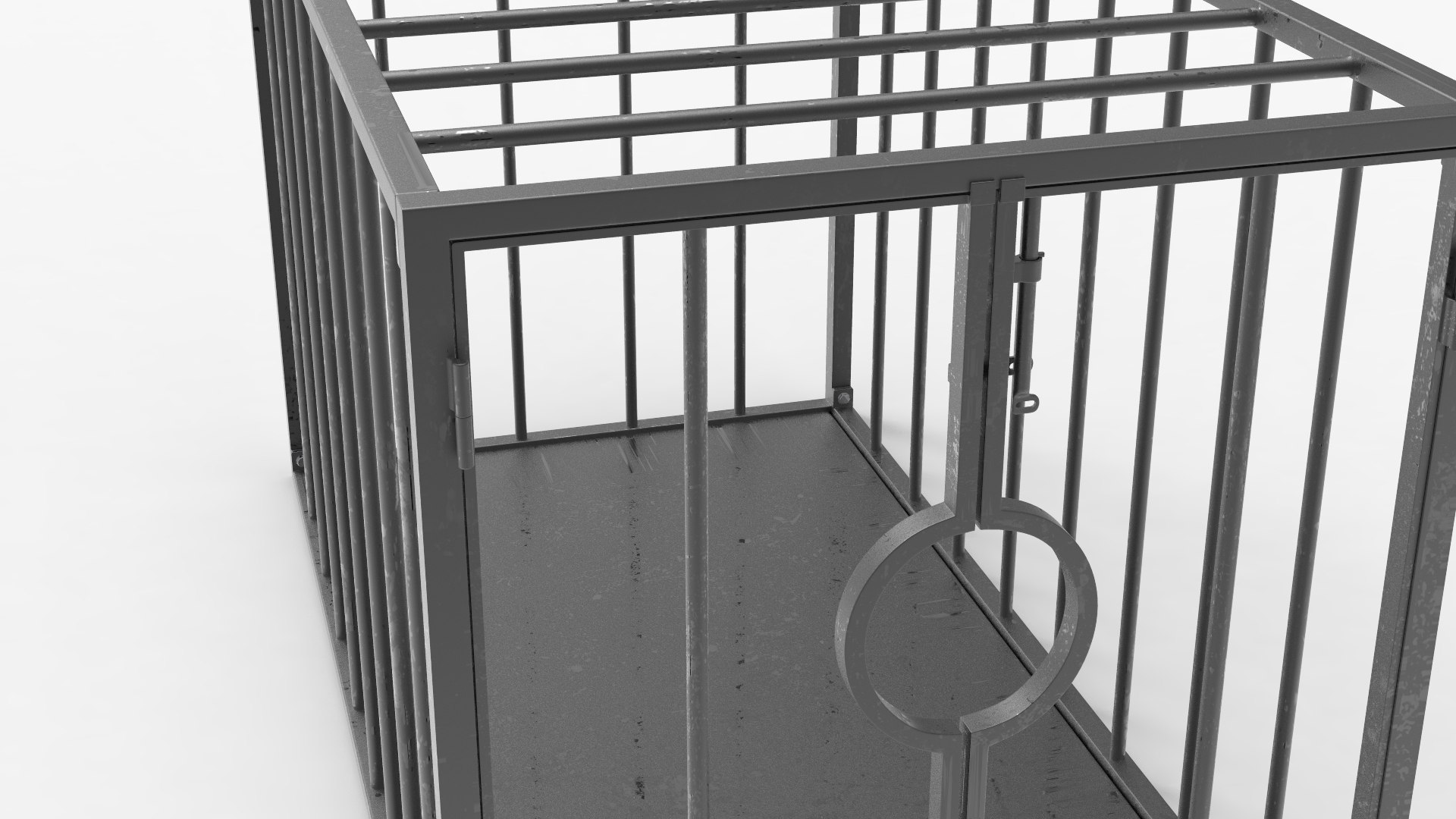 Slave Cage 3D Model - TurboSquid 1555523