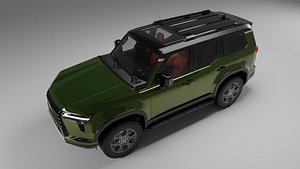 LEXUS GX 550 GREEN 3D model