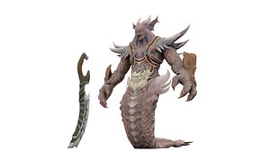 3D Monster Yuanti Warleader model