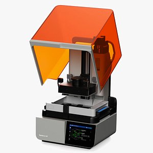 Formlabs SLA 3D Printer Rigged