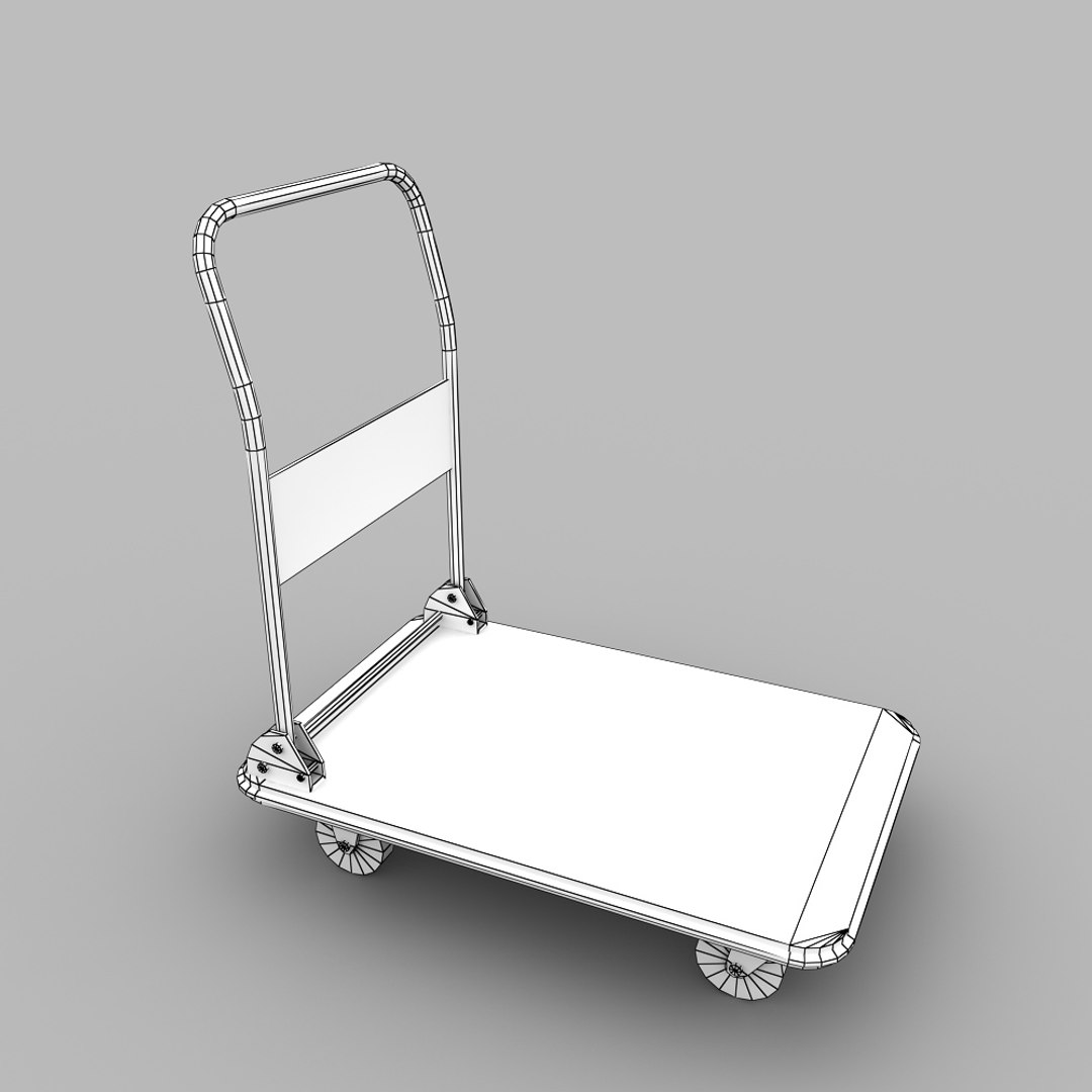Transport Cart - 3d 3ds