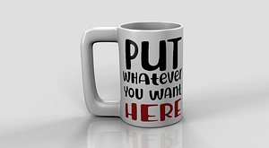 mug taza 3D model