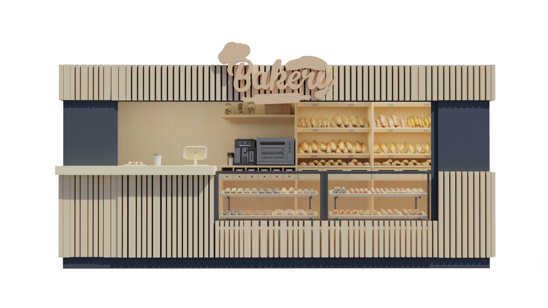 Bakery Point Europe 01 3D Model - TurboSquid 2215515
