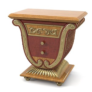 3d bisini nightstand night model