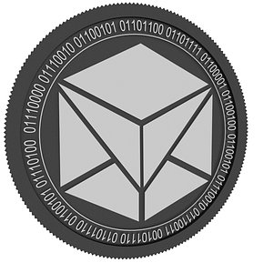veridocglobal black coin 3D model