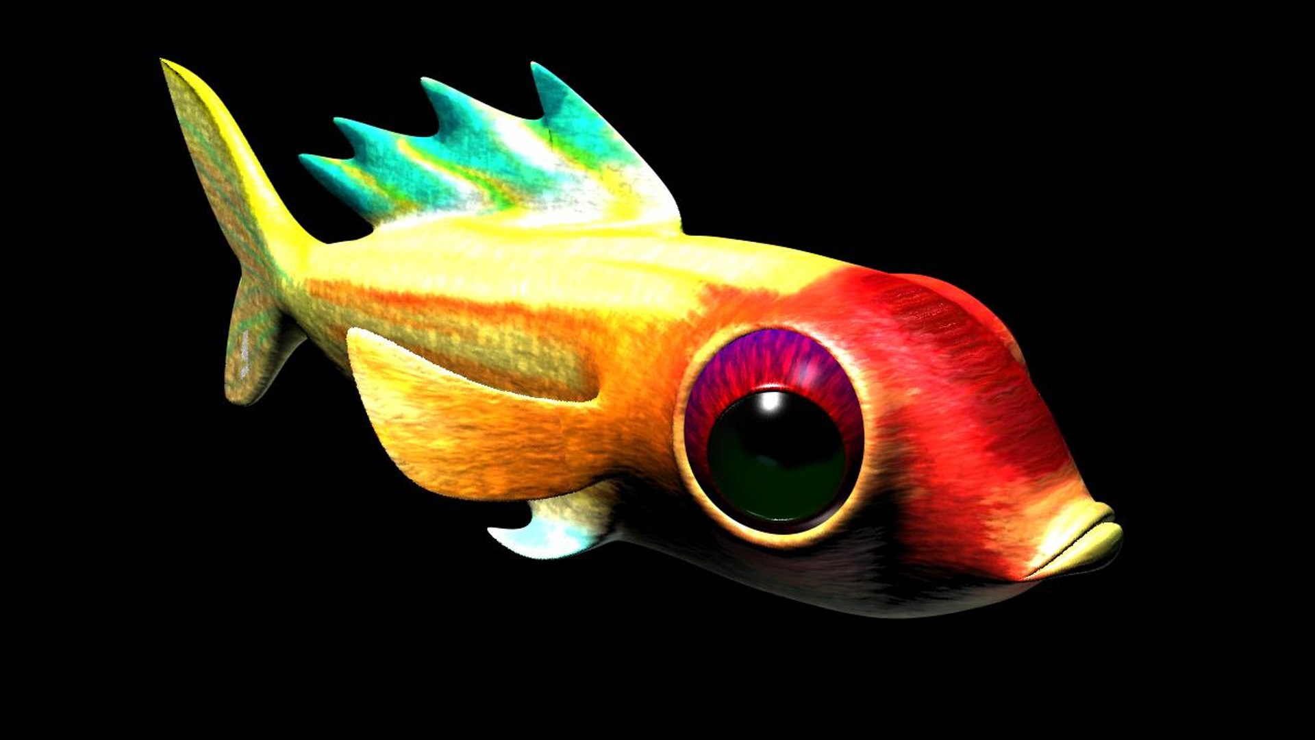 3d Model Of Fish