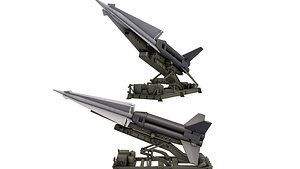 MIM-14 Nike Hercules 3D model