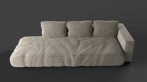 3D model sofa soft