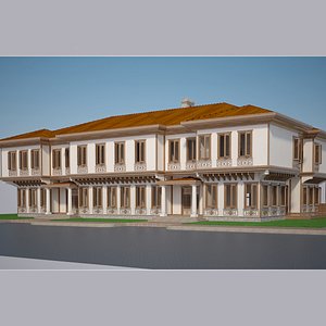 3D modern turkish house