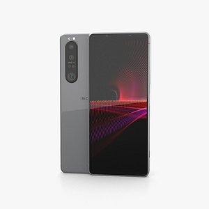 3D Sony Xperia 1 III Frosted Gray