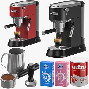 Coffee Machine Collection 3D model