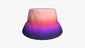 Bucket Hat 20 - Character Design Fashion 3D model