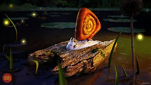 Unusual snail