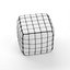 Casa Padrino Genuine Leather Stool Brown