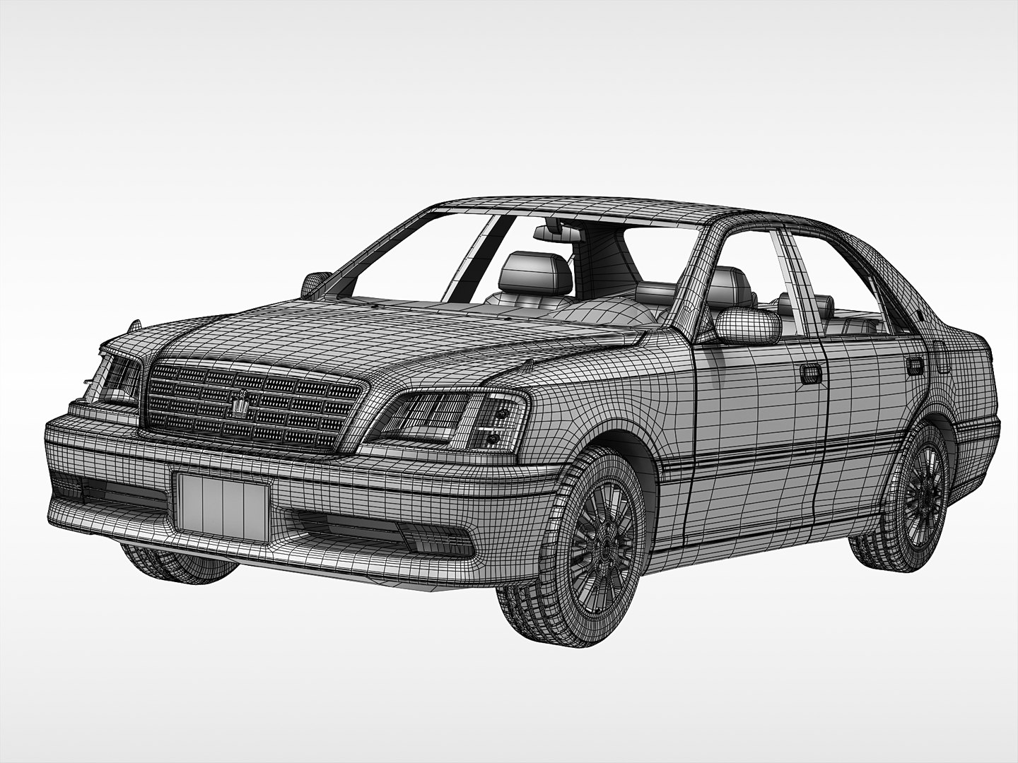 Toyota car 3d
