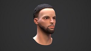 Steph Curry 3D model