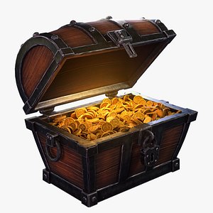 treasure chest 3D