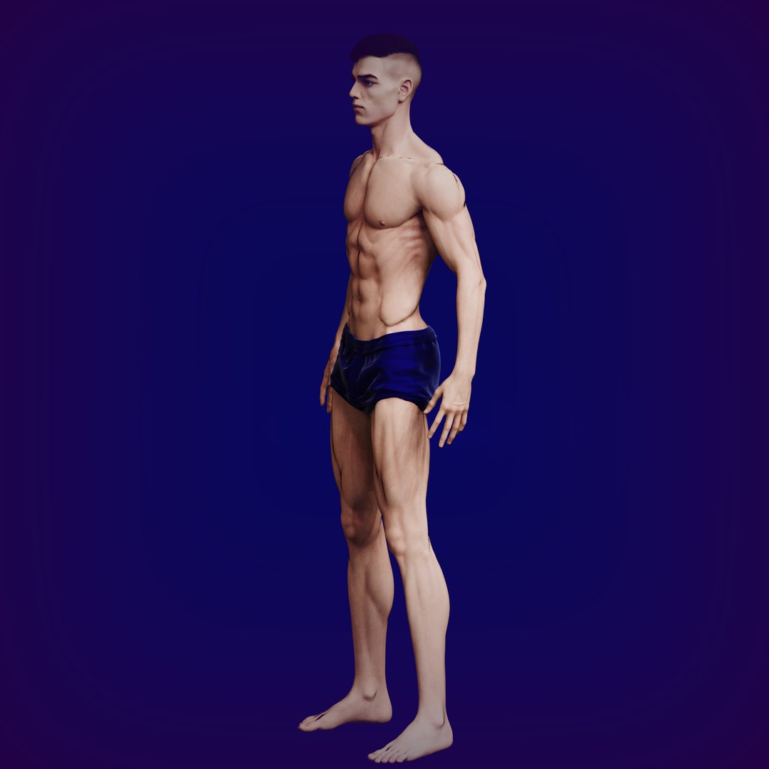3D Slavic Male Middle Poly Model - TurboSquid 2405978