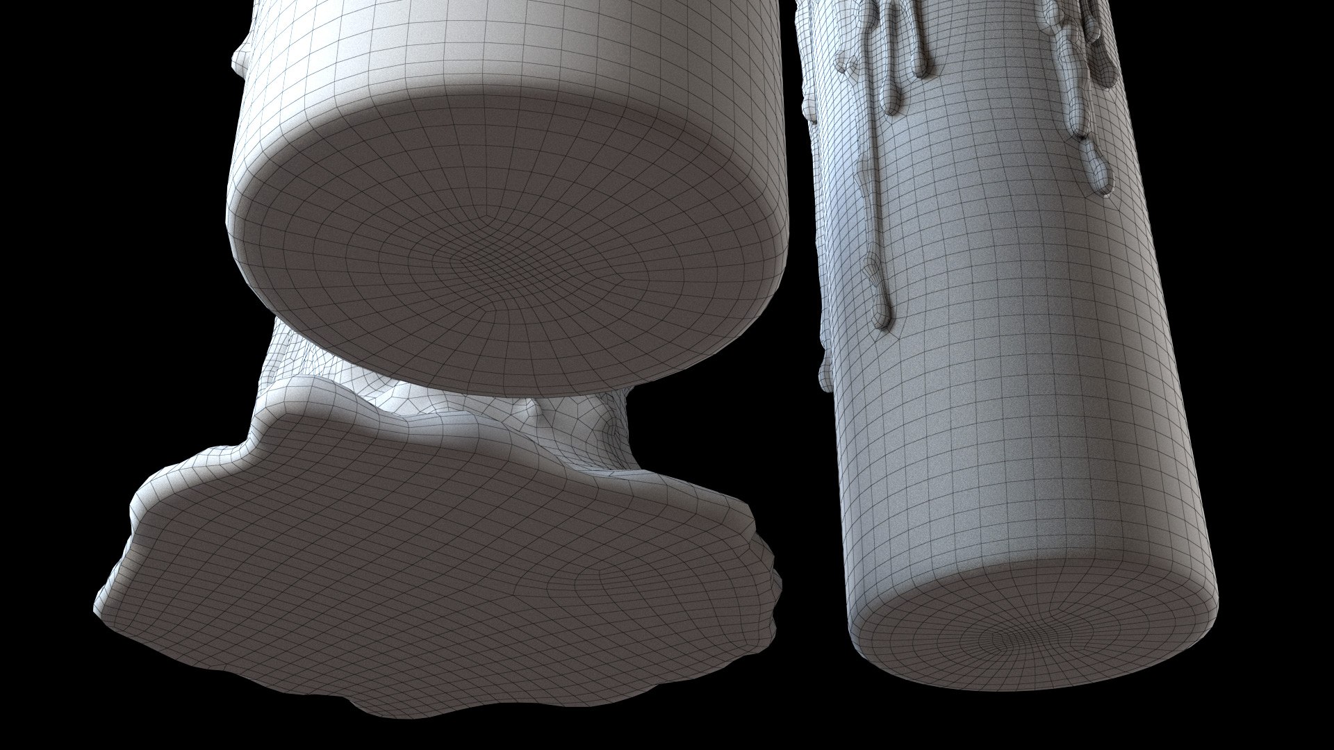 3D Bright Candle 8K Textures - TurboSquid 1988290