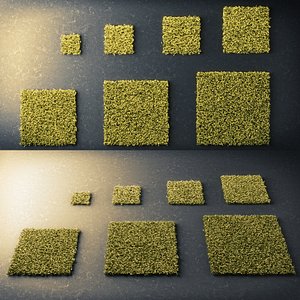 Moss Square Low Poly