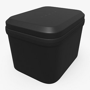 Tesla Tire Repair Kit Storage Case Black