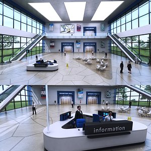 3D e-congress center