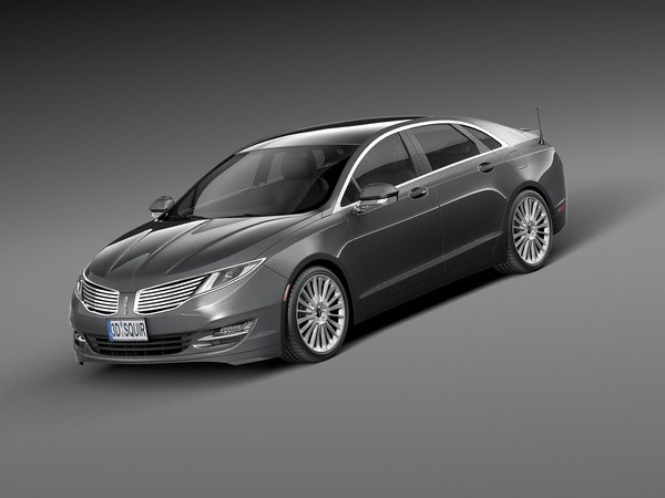 2013 mkz 3d model