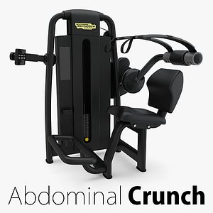 - sp abdominal crunch 3D model
