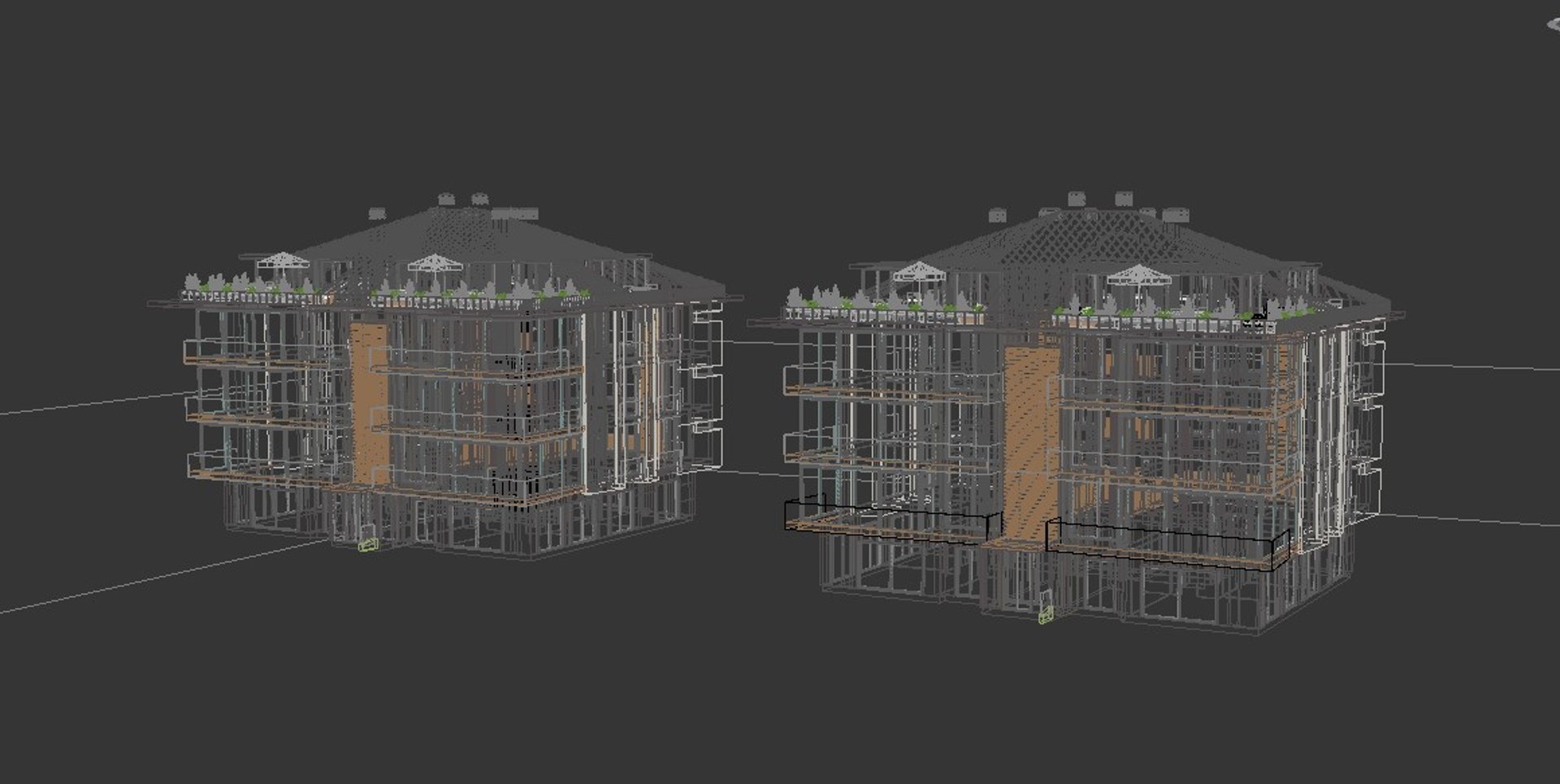 3D Cozy Residental Apartment Building 3D Model - TurboSquid 1976757