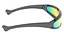 Futuristic Cyclops Visor Sunglasses