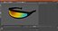 Futuristic Cyclops Visor Sunglasses