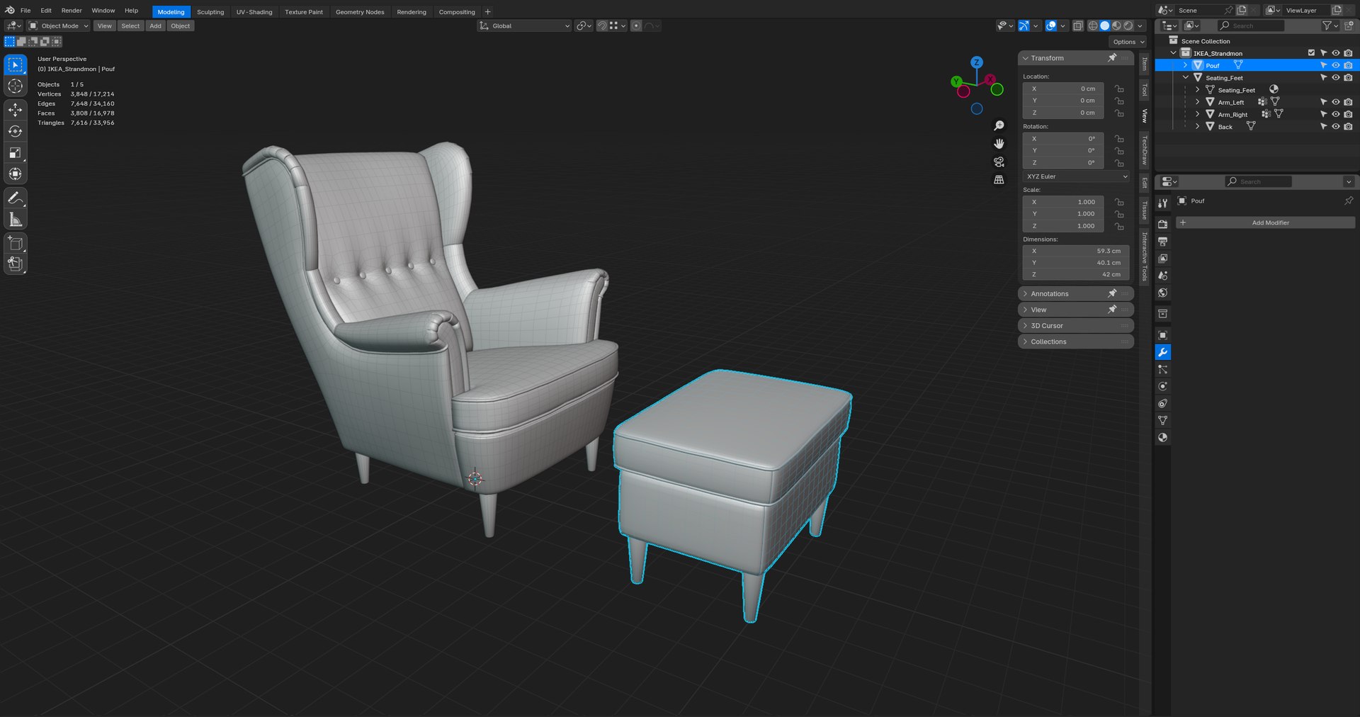 3D IKEA Strandmon Grey Armchair and Pouf model https://p.turbosquid.com/ts-thumb/Xu/KUR0YI/MI/sshot/png/1761415875/1920x1080/fit_q87/118bf76e8e038f6331cd655f1a1060bffca0e333/sshot.jpg