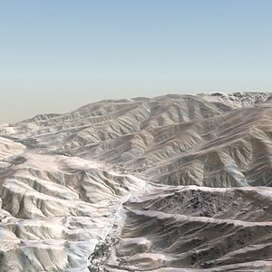 Desert Terrain 20x20Km