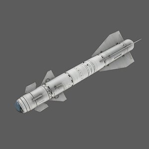 3D missile model