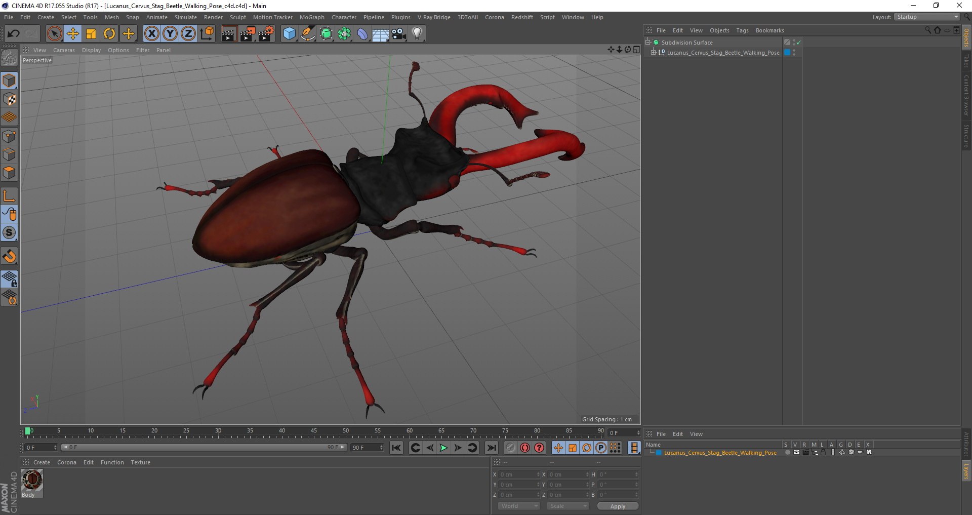 3D lucanus cervus stag beetle https://p.turbosquid.com/ts-thumb/Xu/OAjaSw/8ccWBTwu/lucanuscervusstagbeetlewalkingposec4dmodel025/jpg/1582008684/1920x1080/fit_q87/74c5934744ec72d7ccbc191cc7cb723bc9abc00b/lucanuscervusstagbeetlewalkingposec4dmodel025.jpg