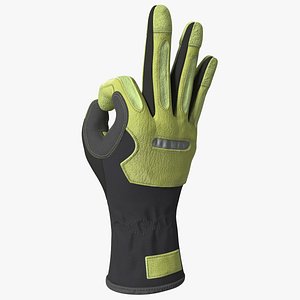 Heavy Duty Safety Gloves OK Hand Gesture