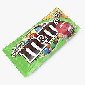 Crispy M and Ms Candy Package 3D