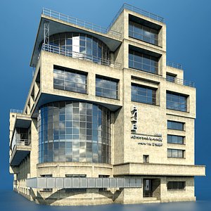 workers club moscow 3d model