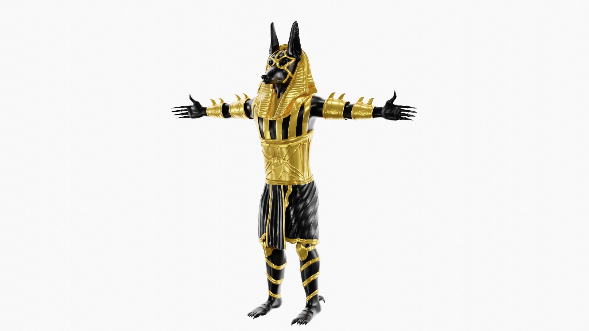 Anubis 3D Model - TurboSquid 1857670