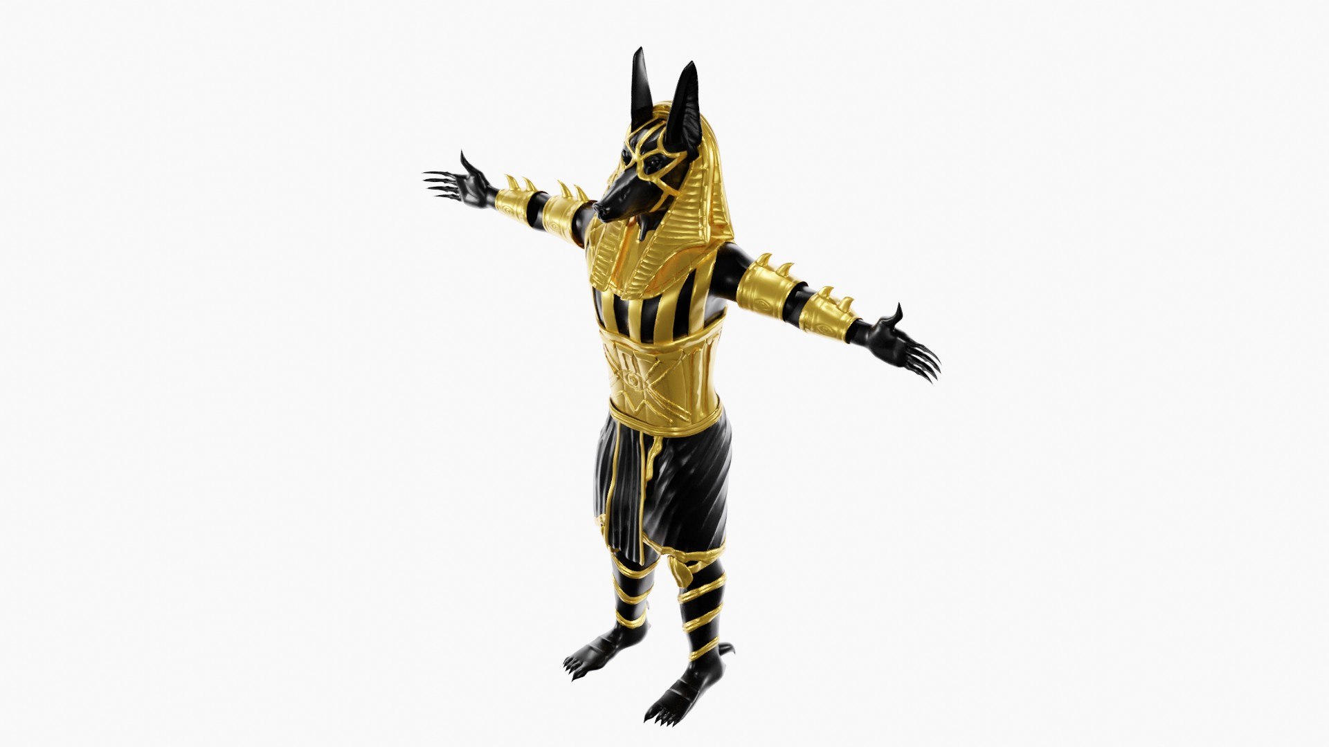 Anubis 3D Model - TurboSquid 1857670