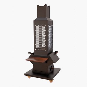 Rocket Type Fireplace
