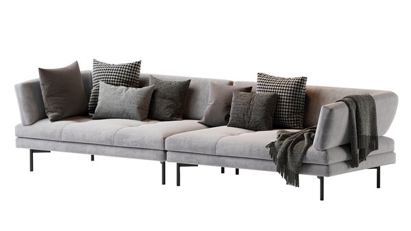 Bonaldo ALIANTE Sofa 3D model TurboSquid 1892853