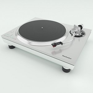 Technics SL-1500 SL-1500C Turntable Grey 3D model